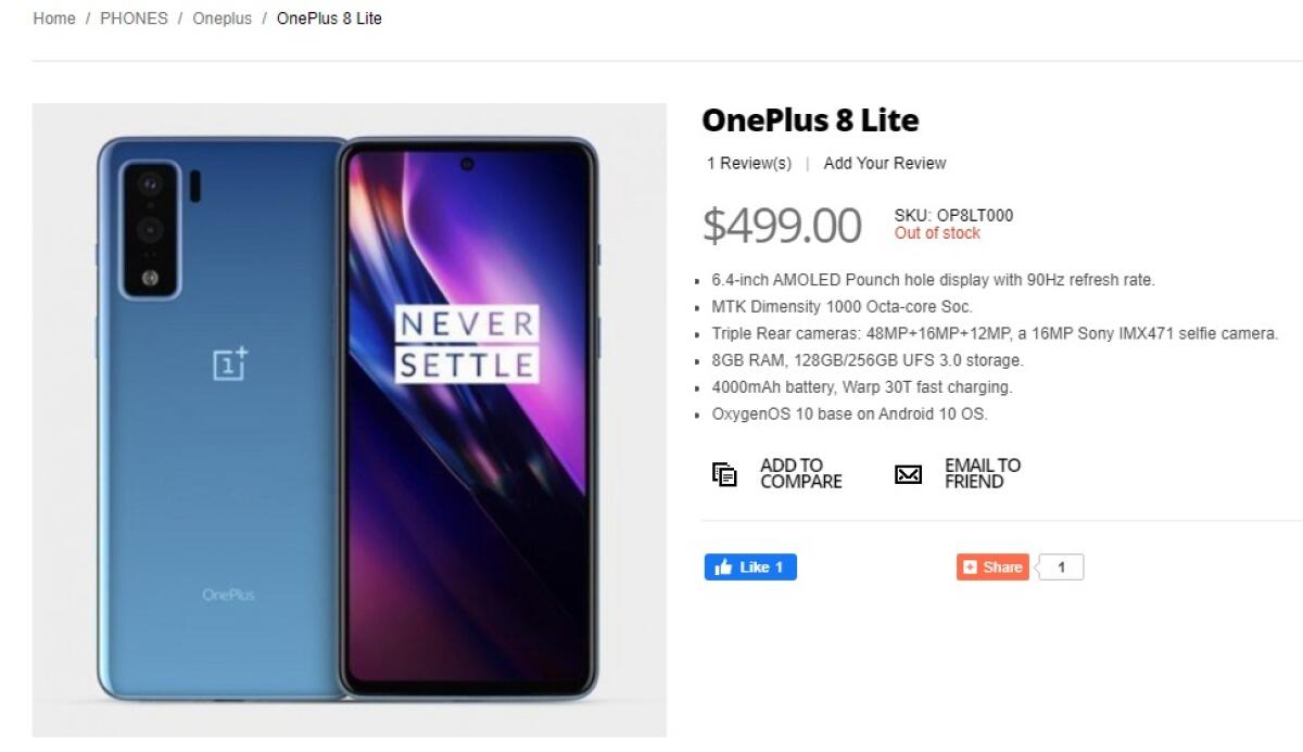 OnePlus 8 Lite è ufficiale: scopriamolo insieme - 