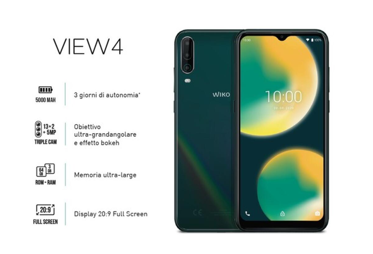 Wiko View4 è ufficiale: scopriamolo insieme - 