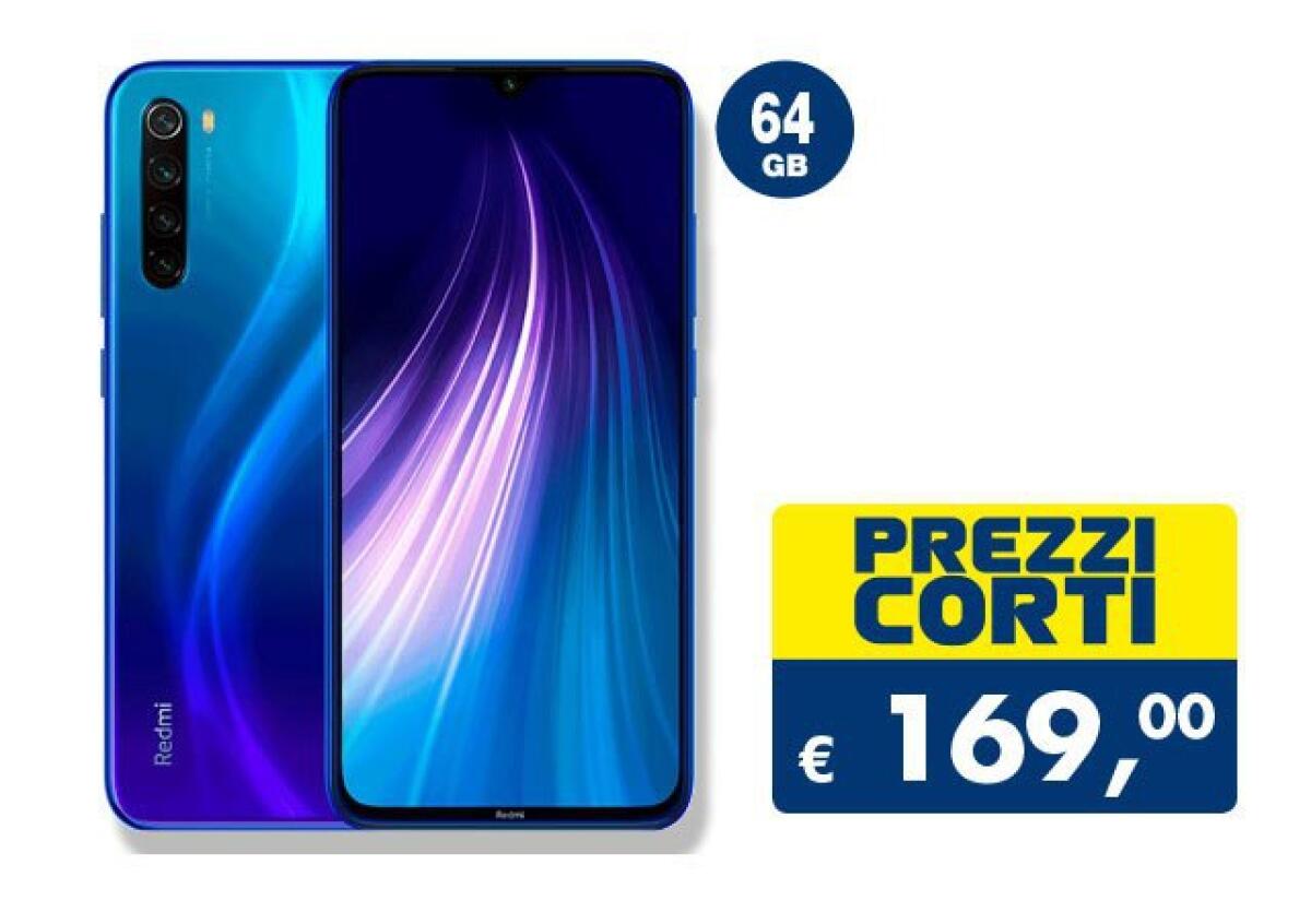 OFFERTA Redmi Note 8T a 169 euro da Esselunga - 