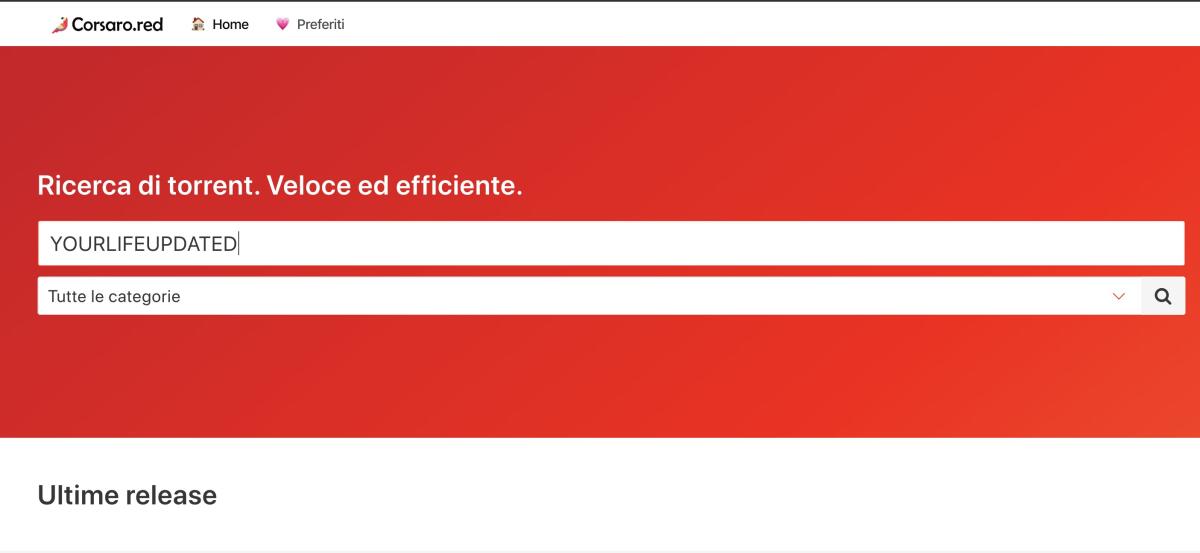 Corsaro.red non funziona: COSA FARE? Ecco le ALTERNATIVE - 