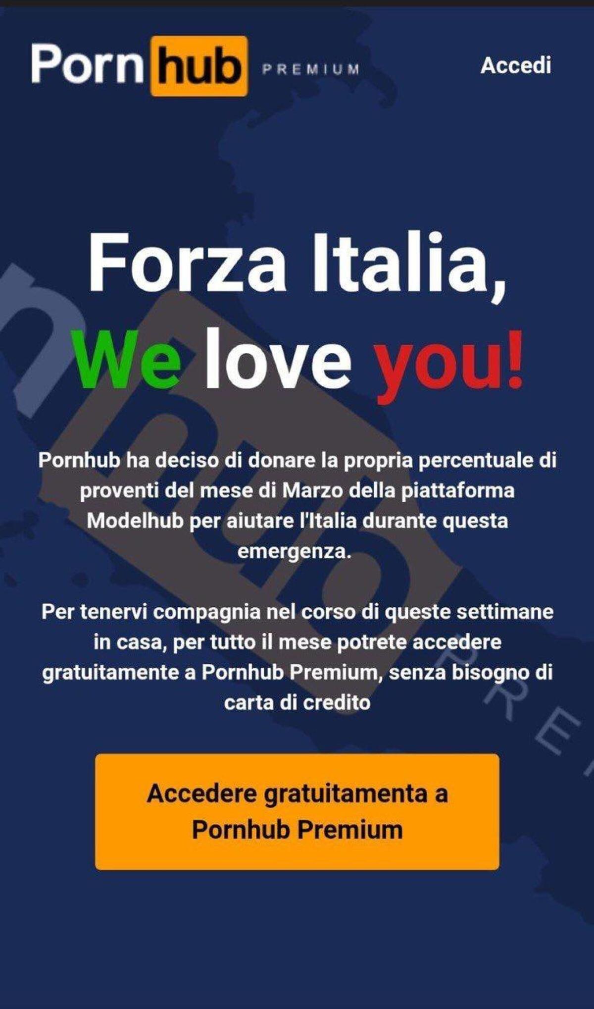 PornHub Premium GRATIS per un mese: ECCO COME - 