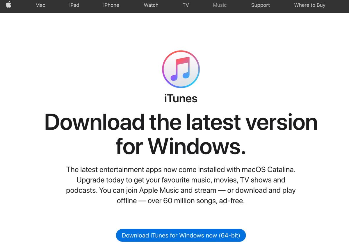 Scarica iTunes per Windows - LINK DIRETTI - 