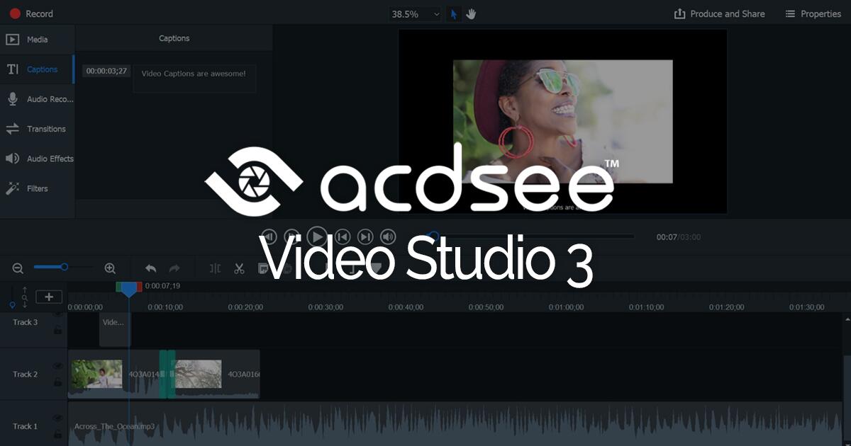 Scarica GRATIS ACDsee Video Studio 3 - 