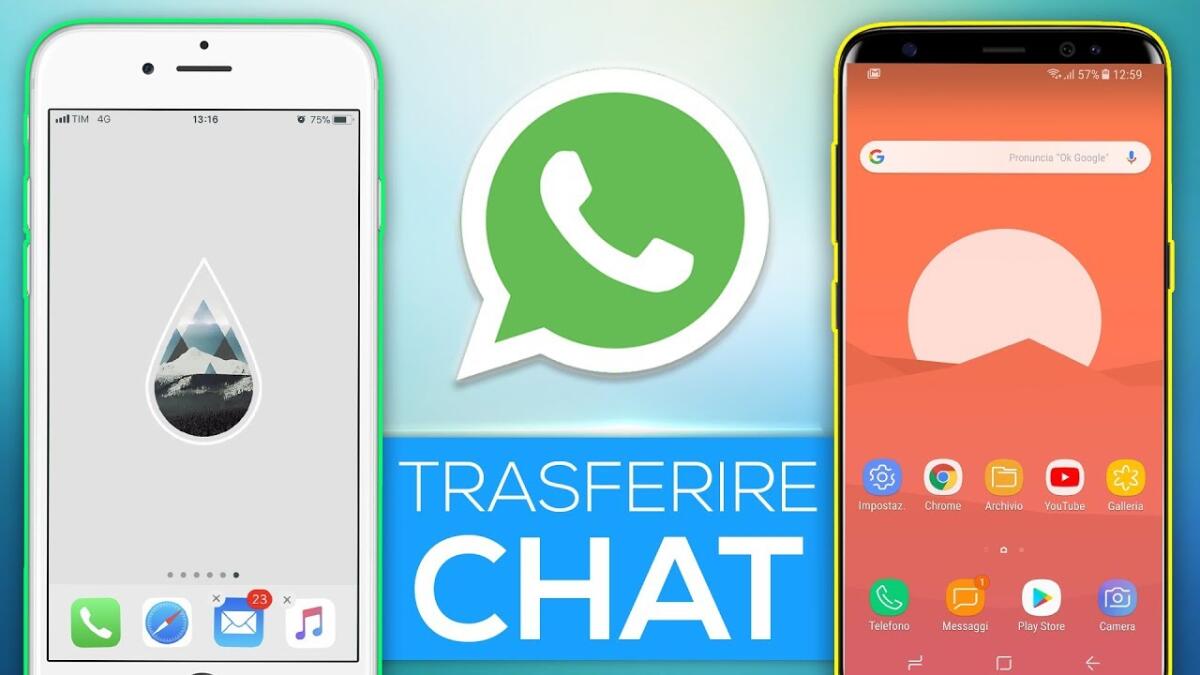 Trasferire backup WhatsApp da Android ad iPhone: la guida più veloce - 