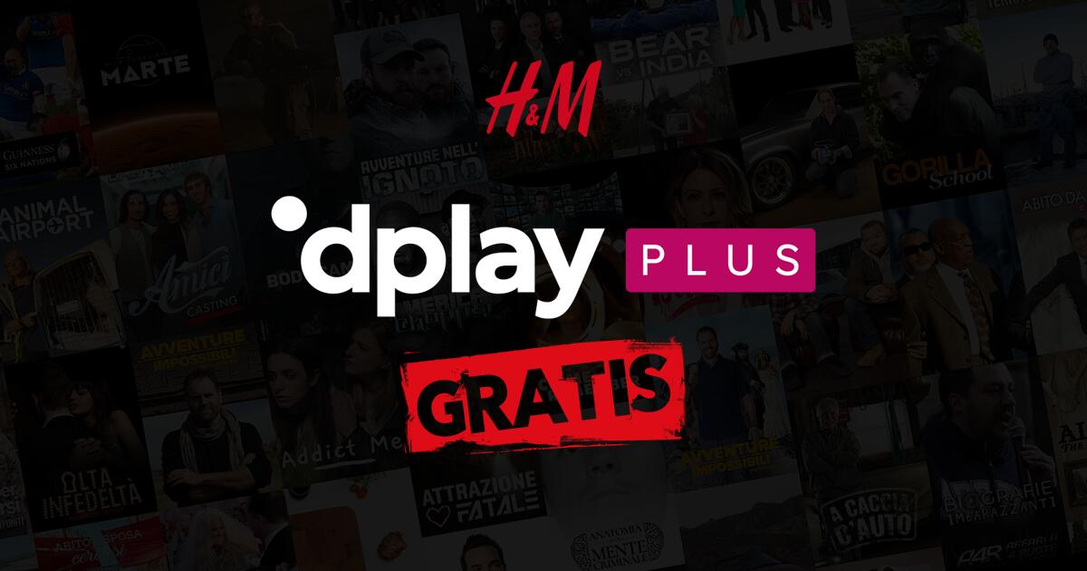 Dplay Plus GRATIS per 2 mesi: ECCO COME - 