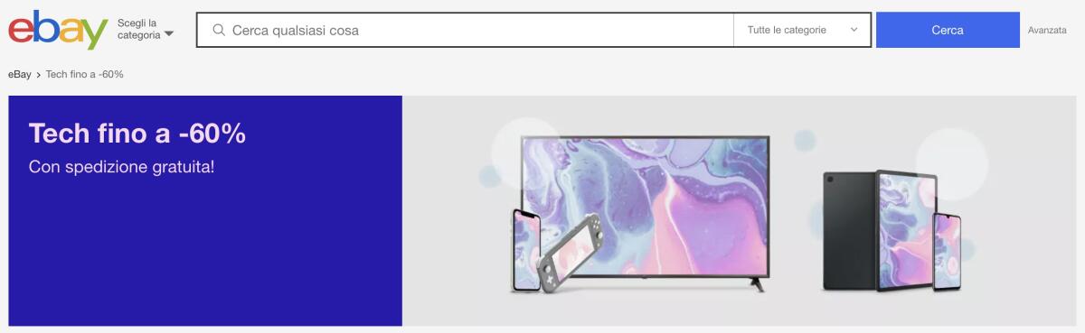 eBay TECH WEEK: ecco le migliori offerte - 