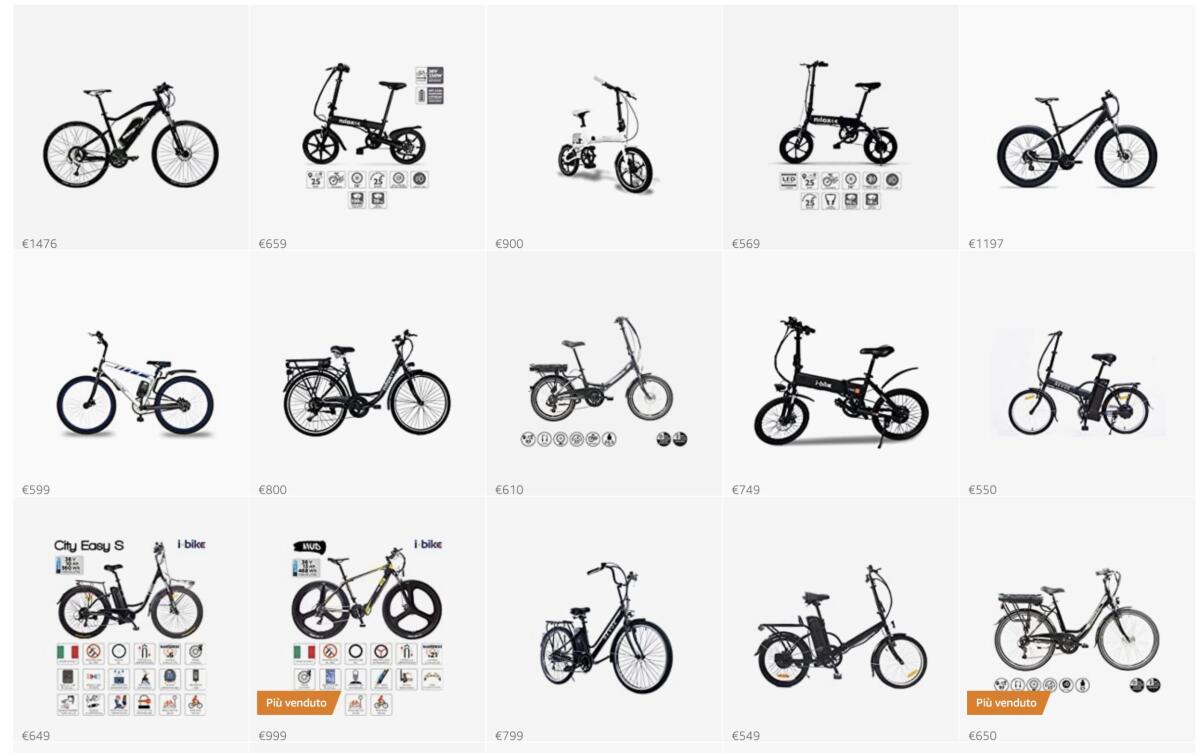 Le bici elettriche compatibili con Bonus Mobilità su Amazon - 