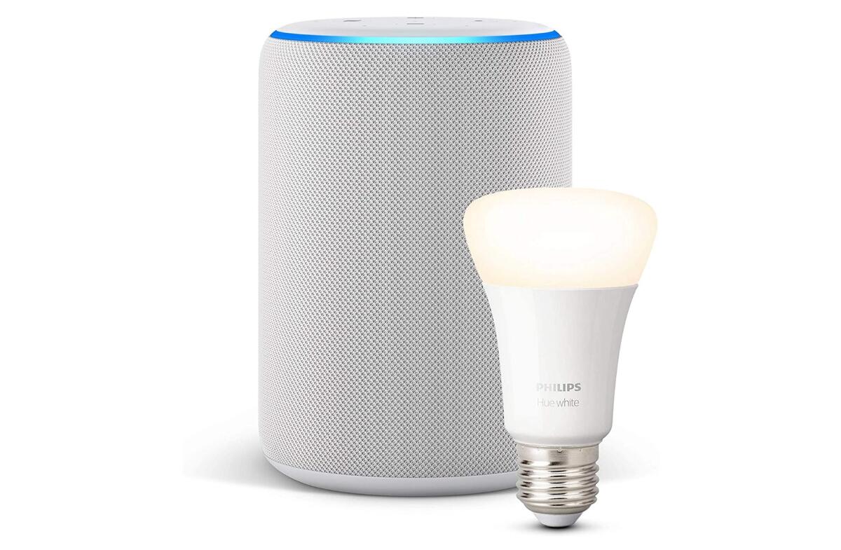 Echo Plus e Lampadina Philips Hue al MINIMO STORICO su Amazon - 