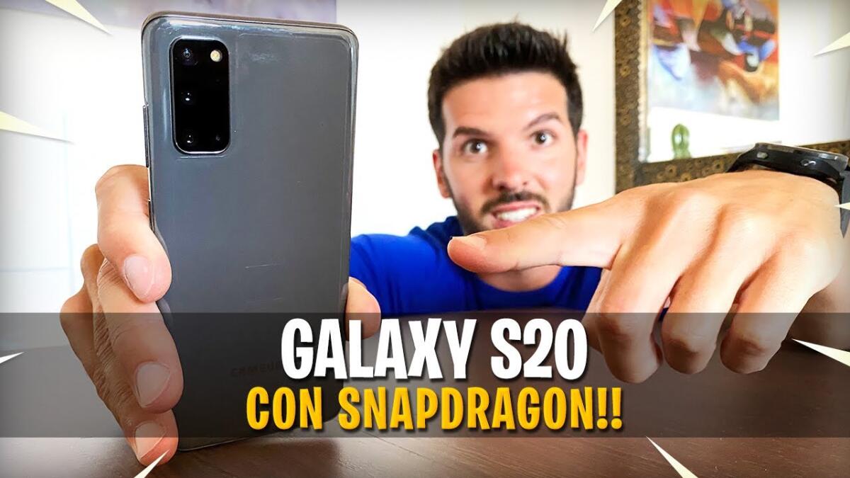 Galaxy S20 con Snapdragon è lo smartphone PERFETTO! - 