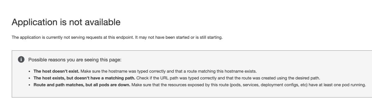 Application is not available: COSA significa? - 