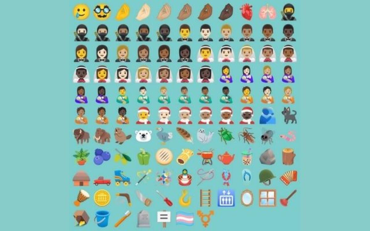 Tutte le nuove emoji di Android 11 [SONO 117] - 