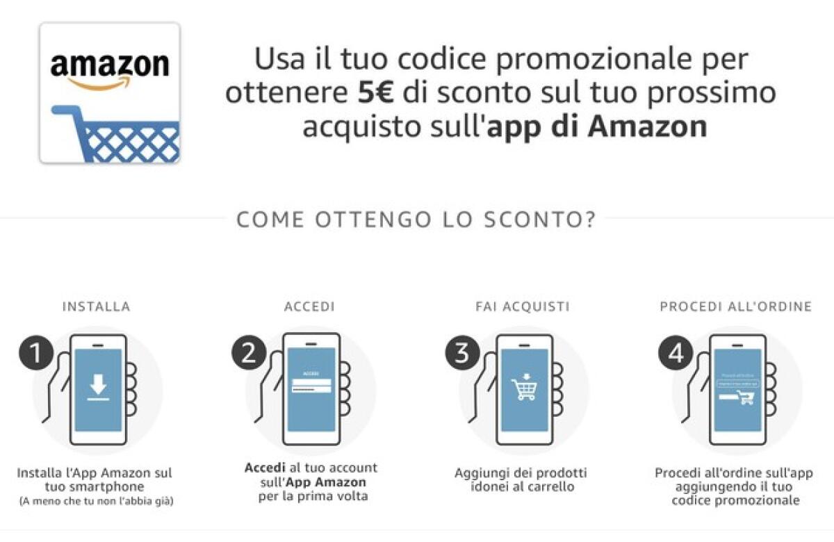 5 Euro di sconto Amazon per i primi 10.000 utenti Prime: ecco come averlo - 