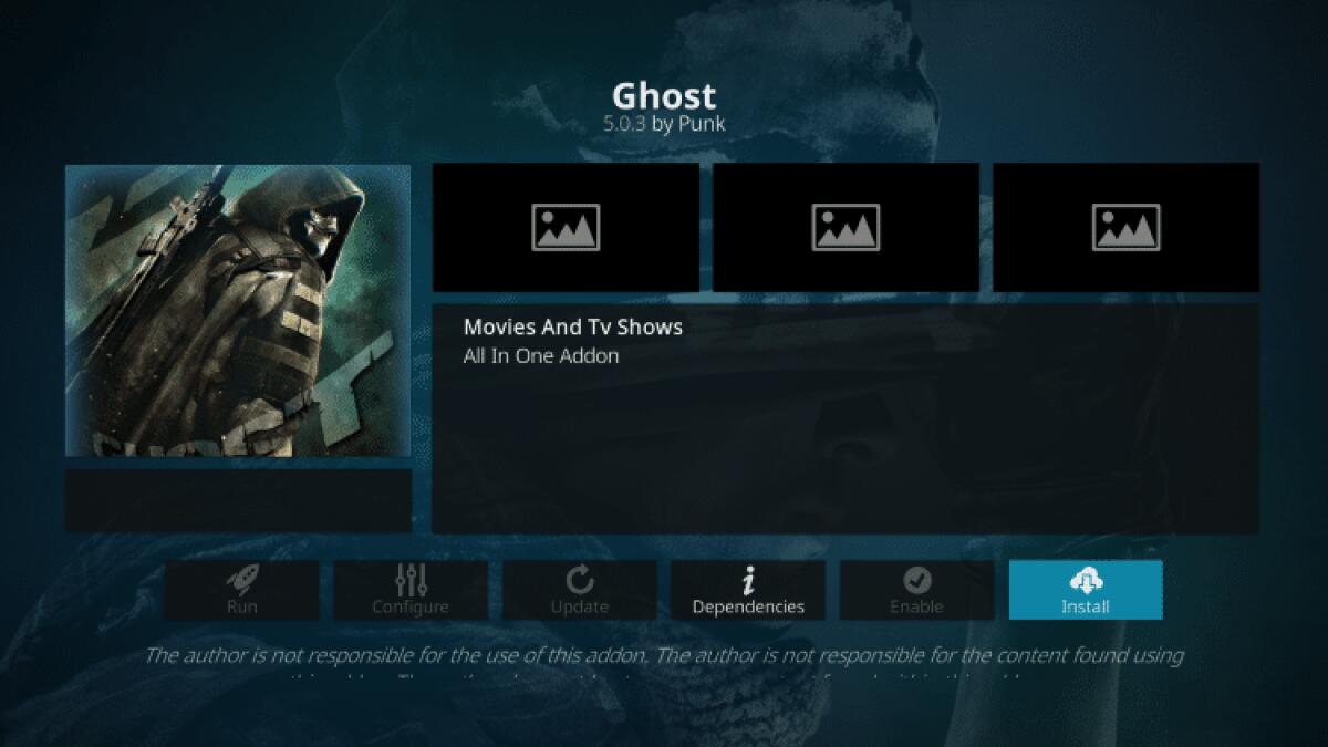 Ghost Addon: liste IPTV Gratis su Kodi - 