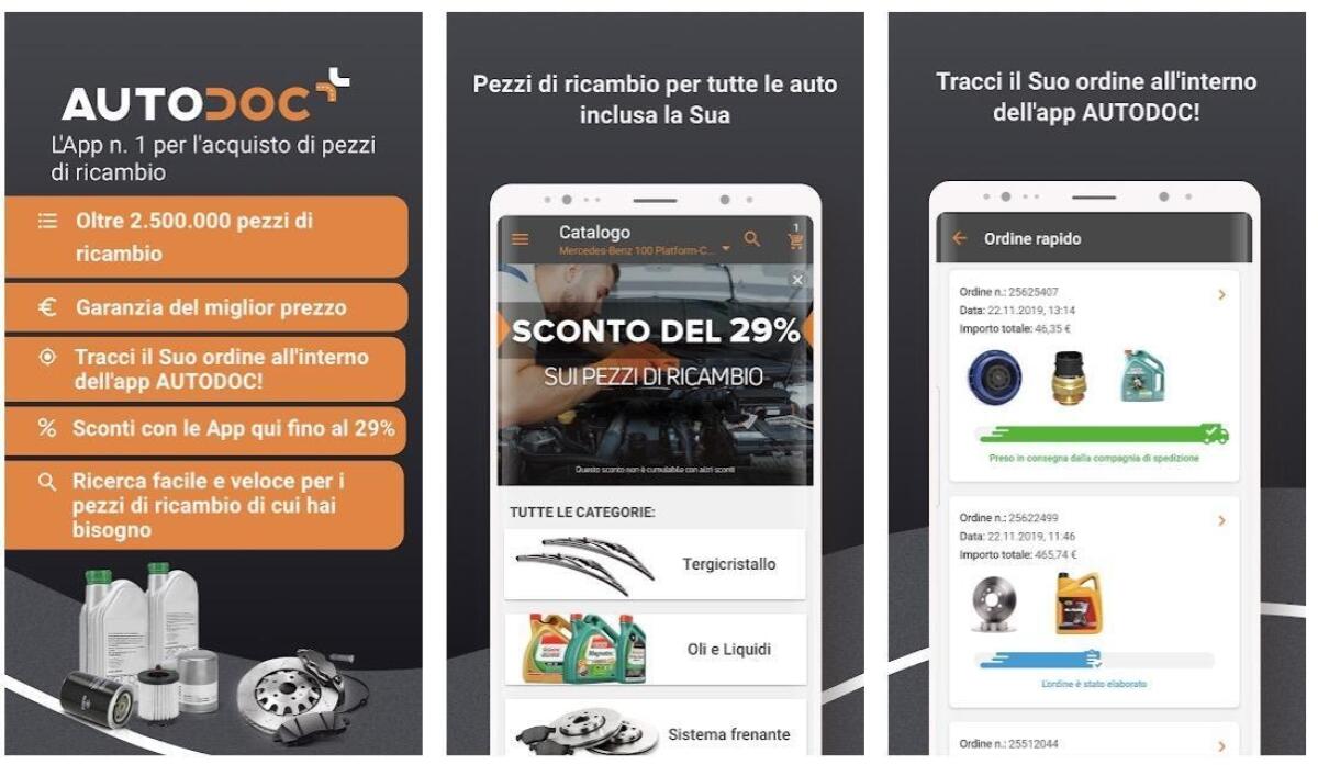 AutoDoc: l’app per comprare i ricambi auto da iPhone e Android - 