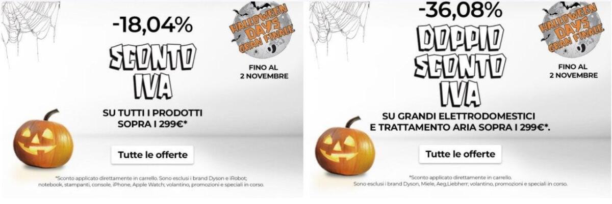 Unieuro Sconto IVA | 30 Ottobre - 2 Novembre 2020 - 