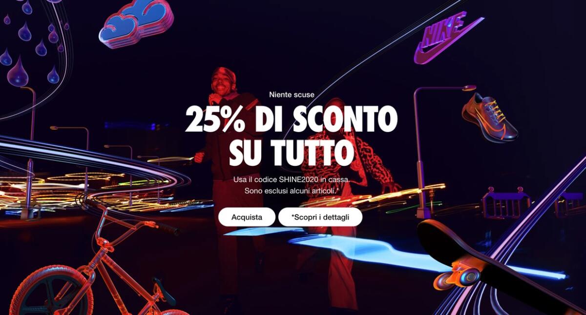 Nike Offerte Black Friday 2020: Scoprile TUTTE - 