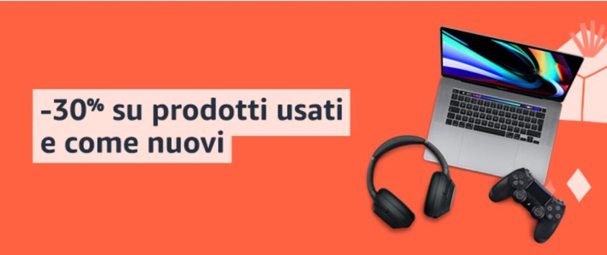 30% di sconto sui prodotti Amazon Warehouse | Black Friday 2020 - 