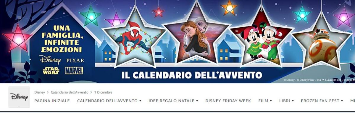 Arriva il Calendario dell'Avvento di Amazon - 