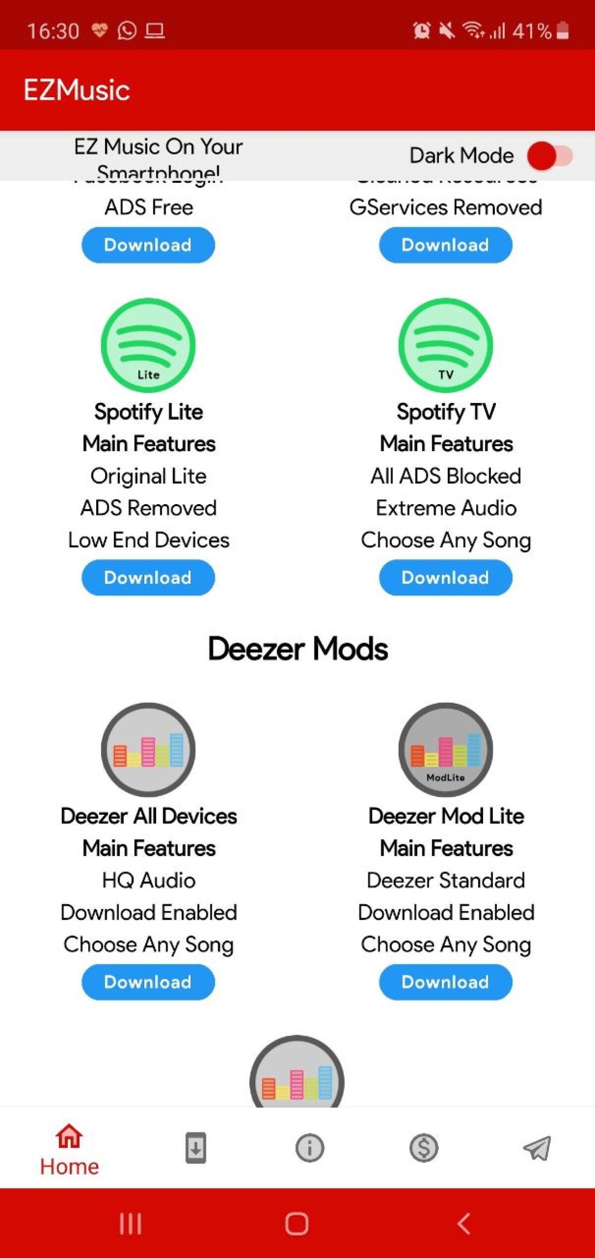 EZMusic: scarica Deezer e Spotify Premium GRATIS su Android - 