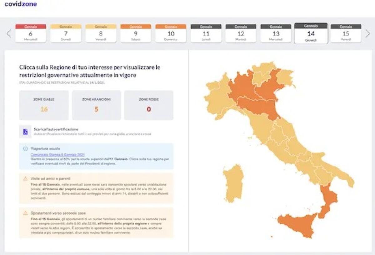 In che zona siamo oggi? Scoprilo FACILMENTE in questo modo - 