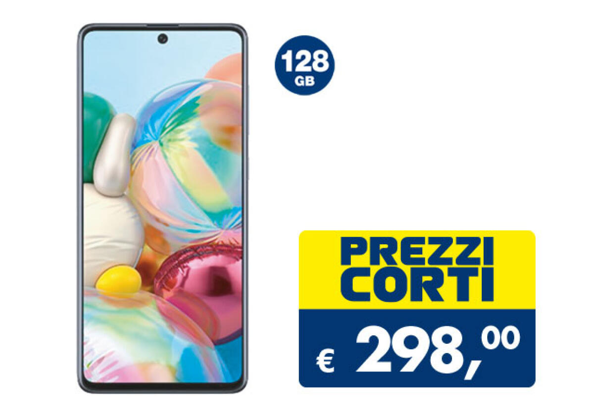 OFFERTA  Samsung Galaxy A71 a 298 euro da Esselunga - 