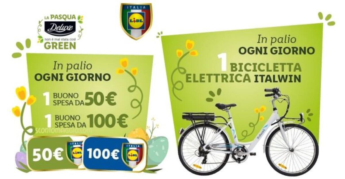 Lidl “Grande concorso Pasqua Deluxe”: cosa si vince? - 