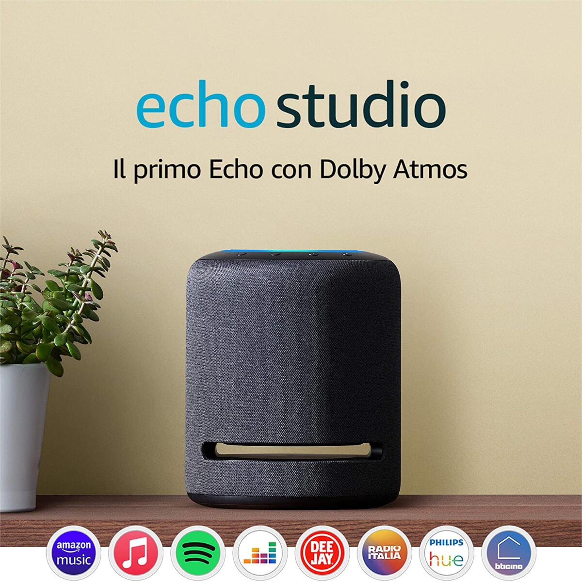 Echo Studio in offerta al MINIMO storico su Amazon - 