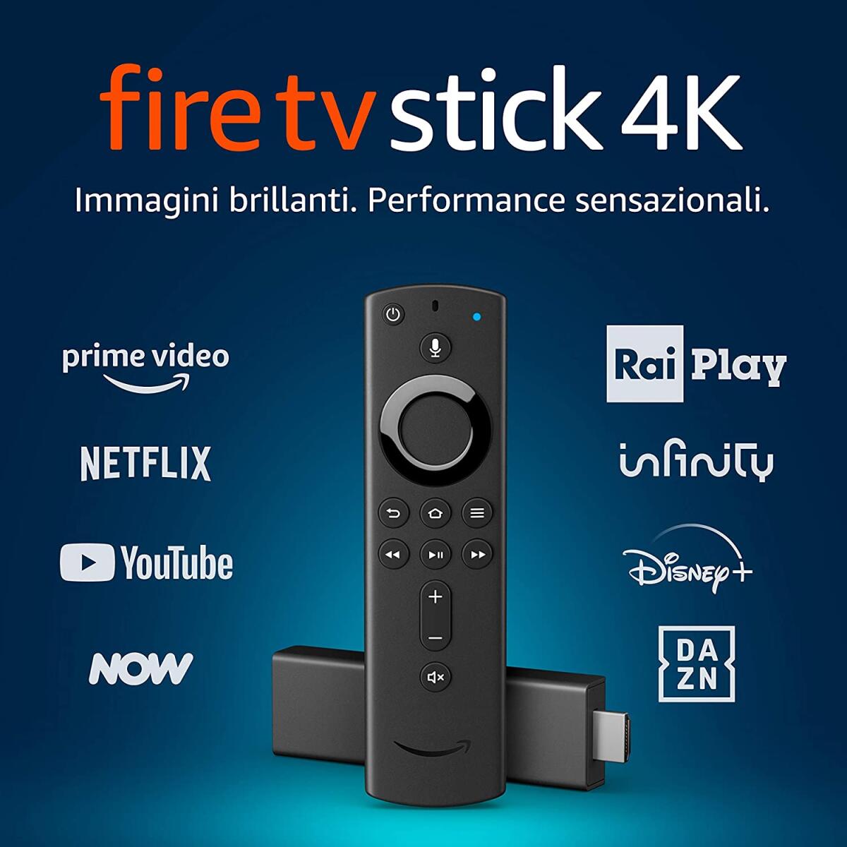 Fire TV Stick 4K Ultra HD in offerta al MINIMO storico su Amazon - 