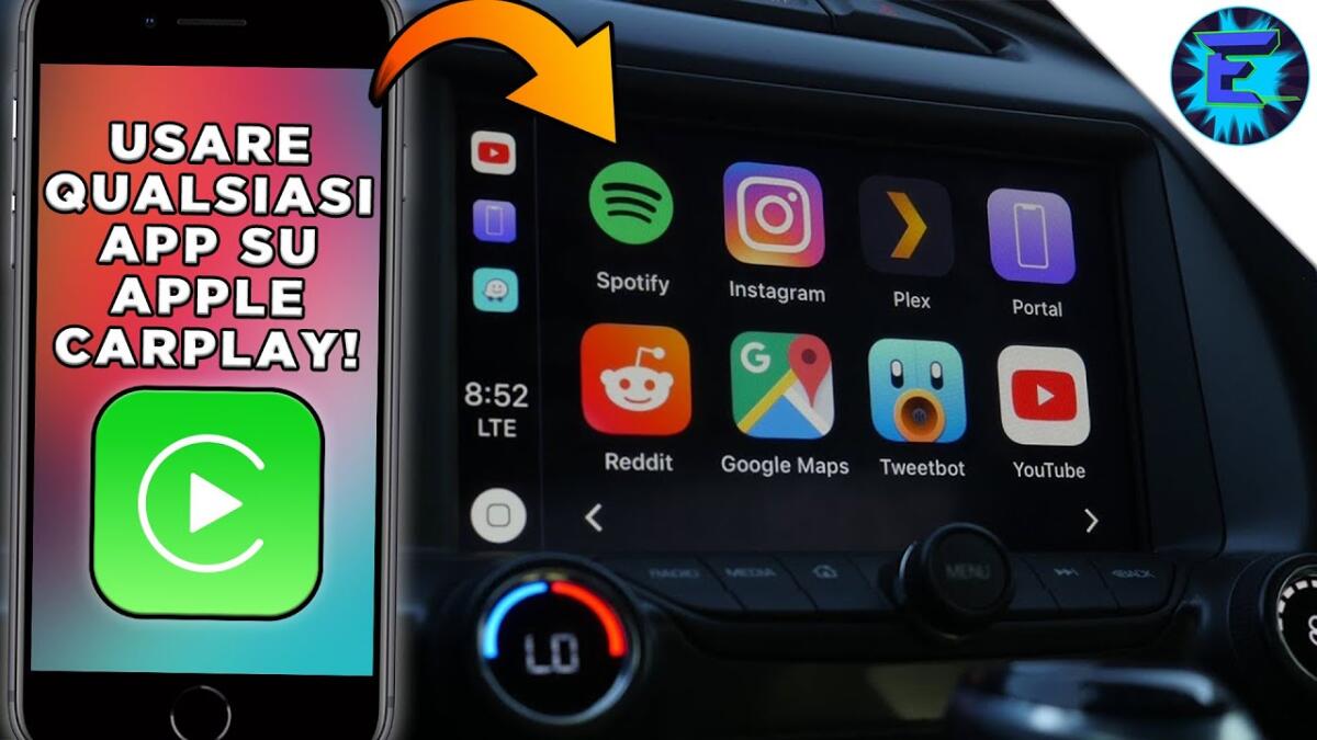 Come usare CarPlay con QUALSIASI app, anche YouTube - 