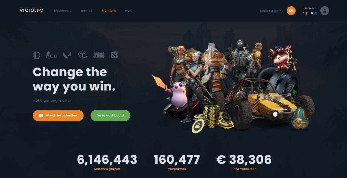 Viciplay: vinci premi Reali giocando al computer - 