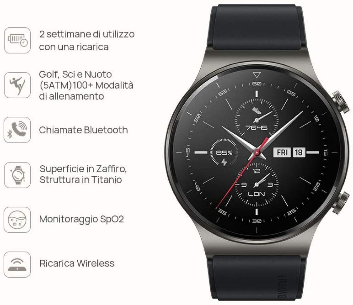 Huawei Watch GT 2 Pro in offerta al MINIMO storico su Amazon - 