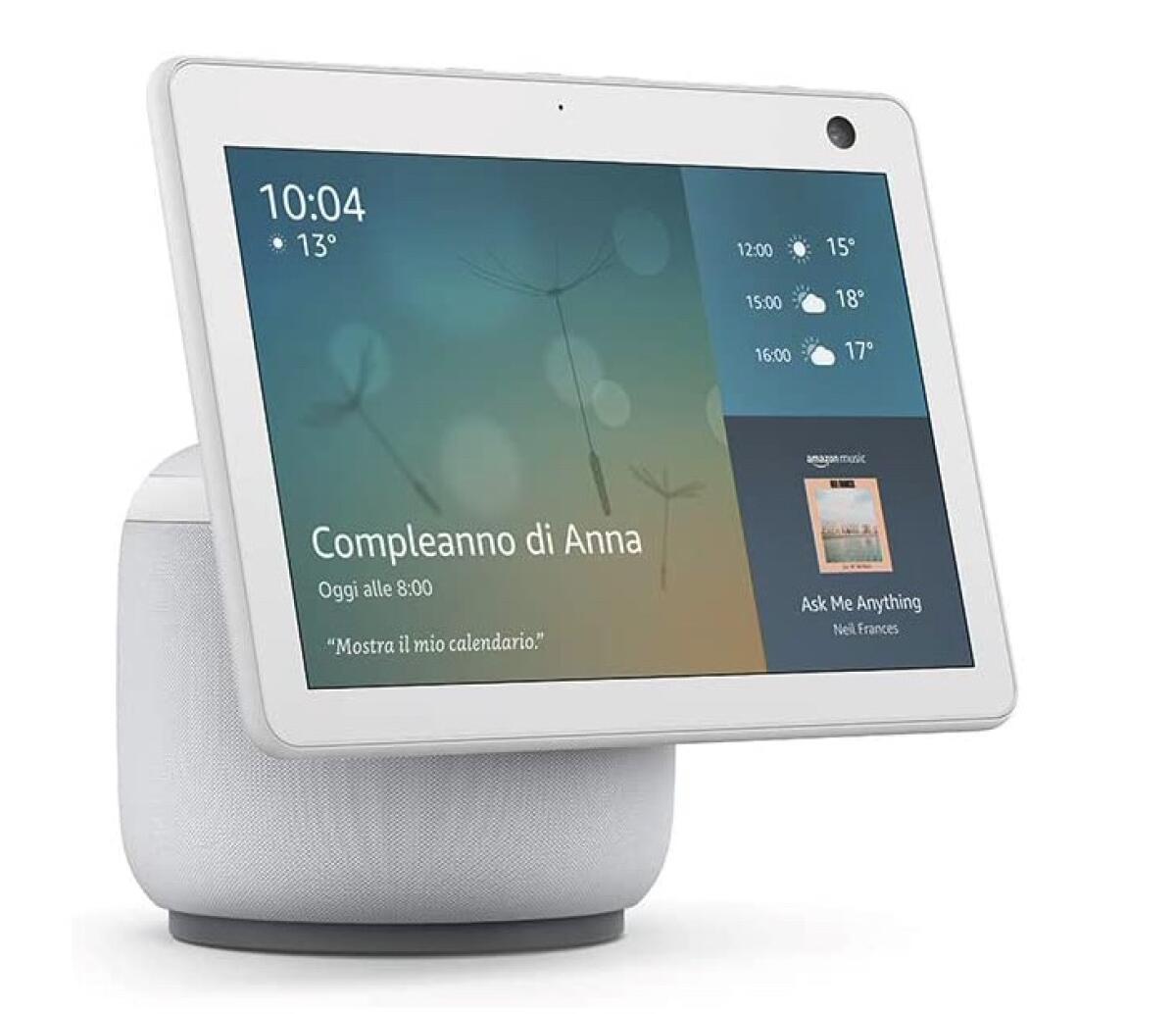 Amazon Echo Show 10 arriva in Italia: Prezzo e Disponibilità - 