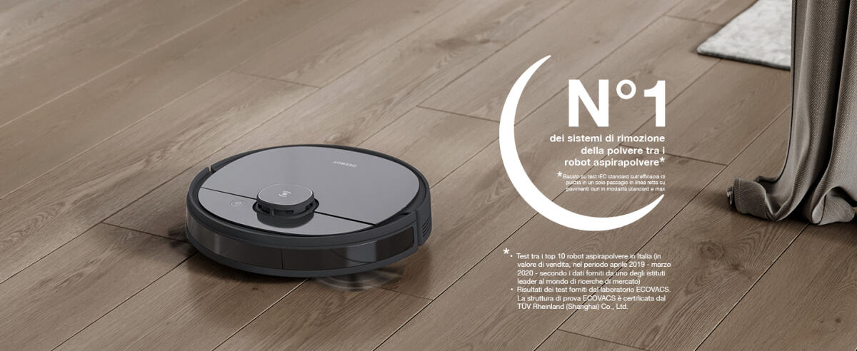 4 Robot Aspirapolvere ECOVACS al MINIMO Storico su Amazon - 