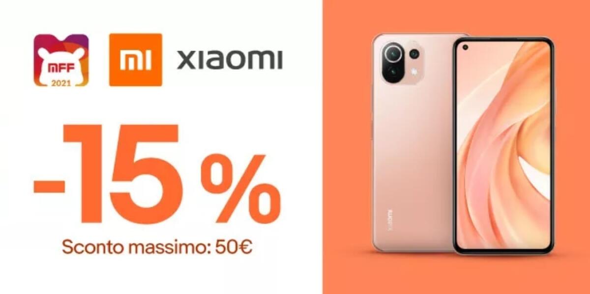 Promo Xiaomi su eBay: codice sconto 15% su alcuni prodotti - 