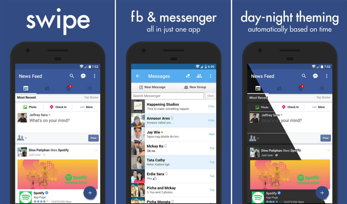 Facebook fa chiudere le app Swipe e Simple Social per Android - 