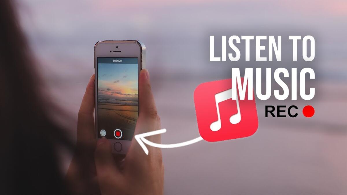 Come registrare un video mentre ascolti la musica su iPhone - 