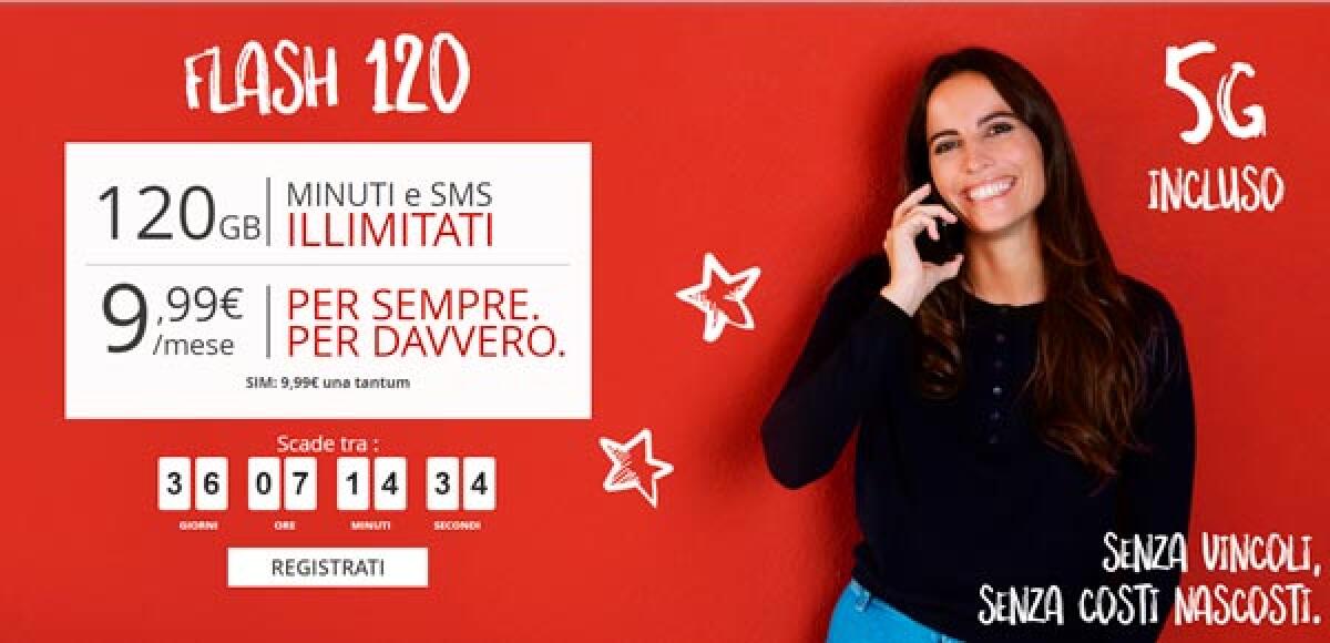 Nuove Offerte Iliad con 120 e 80 Giga a meno di 10€ - 