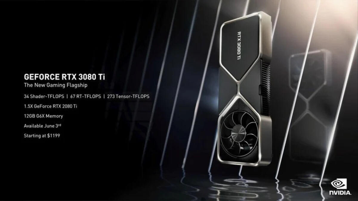 Nvidia GeForce RTX 3080 Ti e 3070 Ti ufficiali: specifiche e prezzi - 