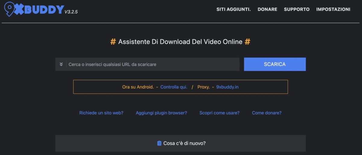 9xbuddy: Scaricare video online da QUALSIASI Sito GRATIS - 