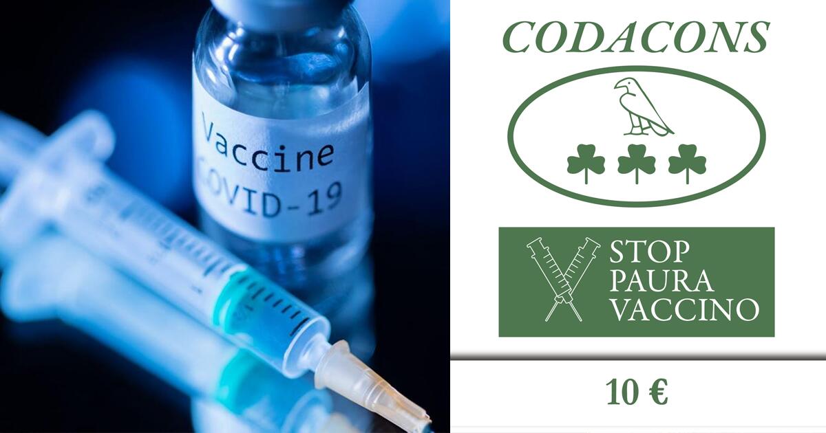 Ecco l'assicurazione per chi ha paura del vaccino grazie al Codacons - 