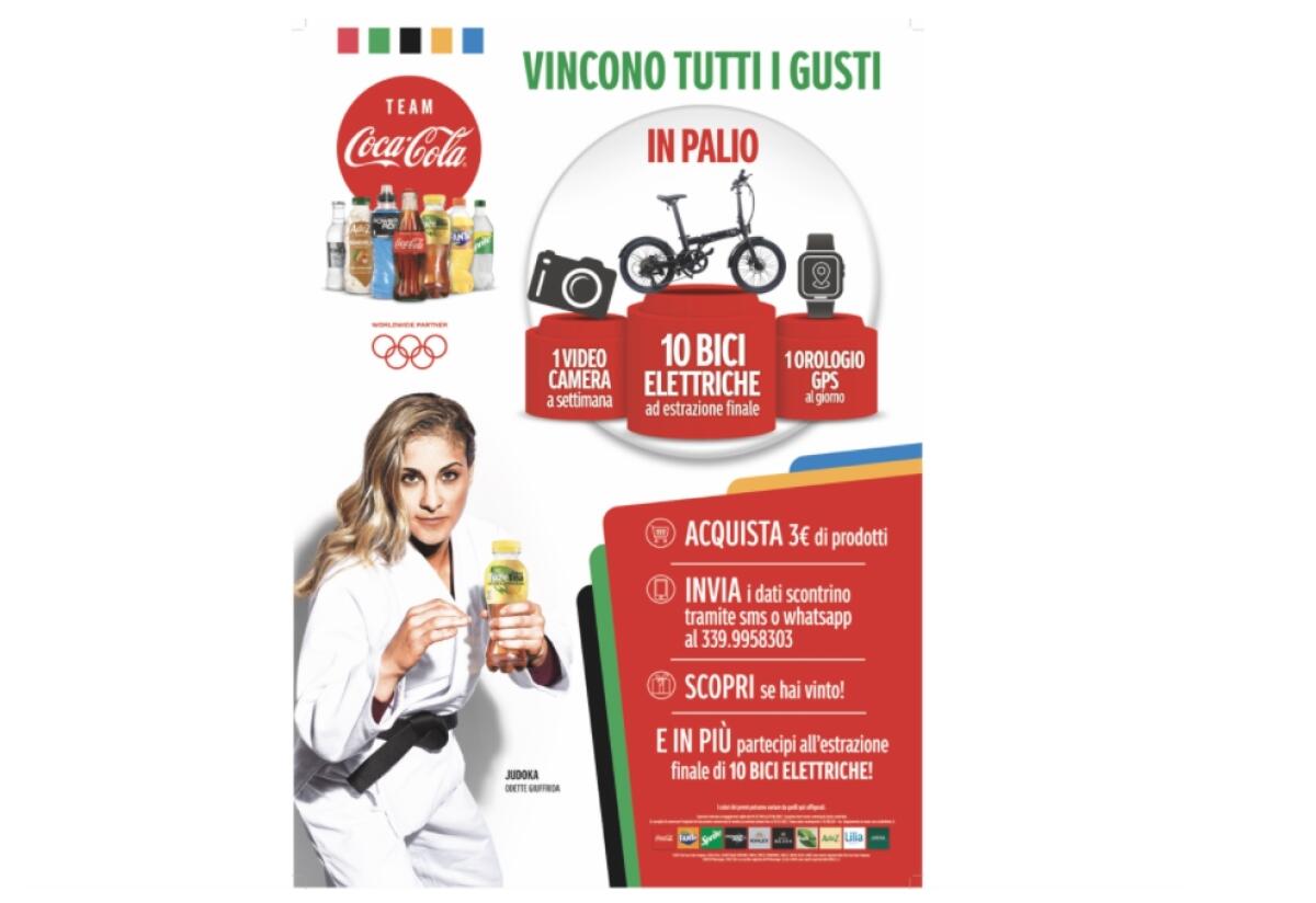 Concorso Coca Cola: vinci bici elettriche, GoPro, smartwatch | Come Partecipare - 