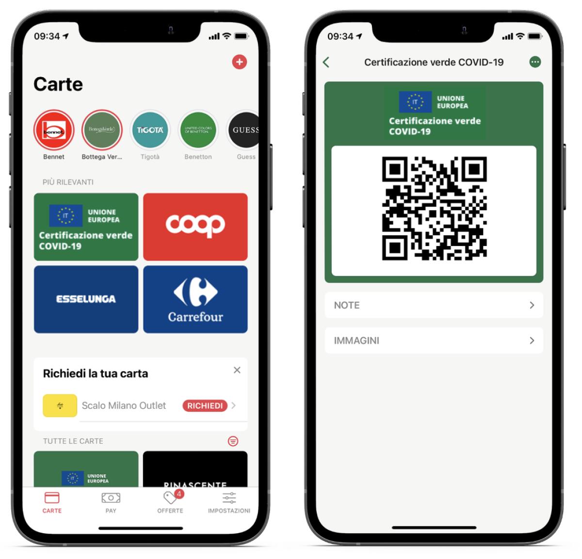 Green Pass: con Stocard è possibile salvarlo sull’app - 