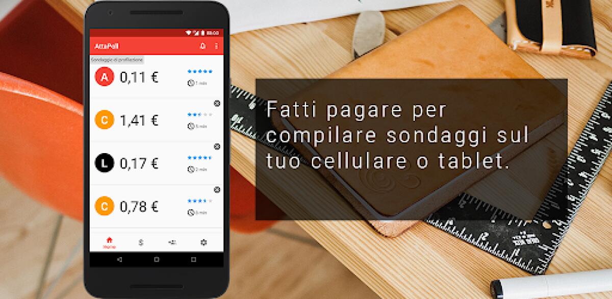 AttaPoll, l'app per guadagnare con i sondaggi | Android e iPhone - 
