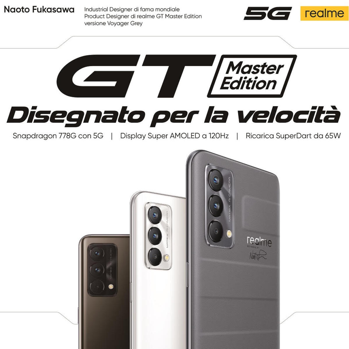 Realme GT Master Edition ufficiale | Scopri la SCHEDA TECNICA - 