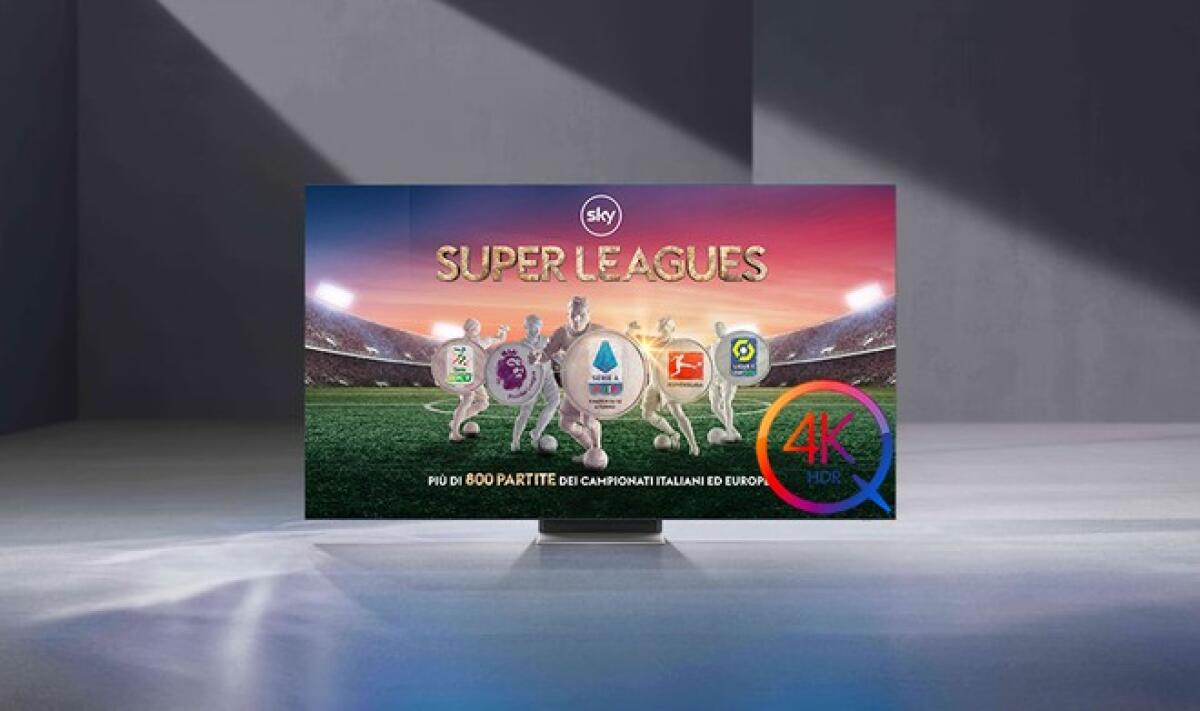 Arriva il canale Sky Sport 4K: trasmette calcio e sport in Ultra HD e HDR - 