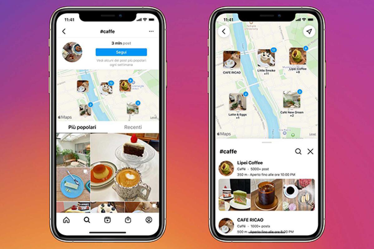 Instagram "Cerca sulla Mappa": come trovare luoghi d’interesse vicino a te - 