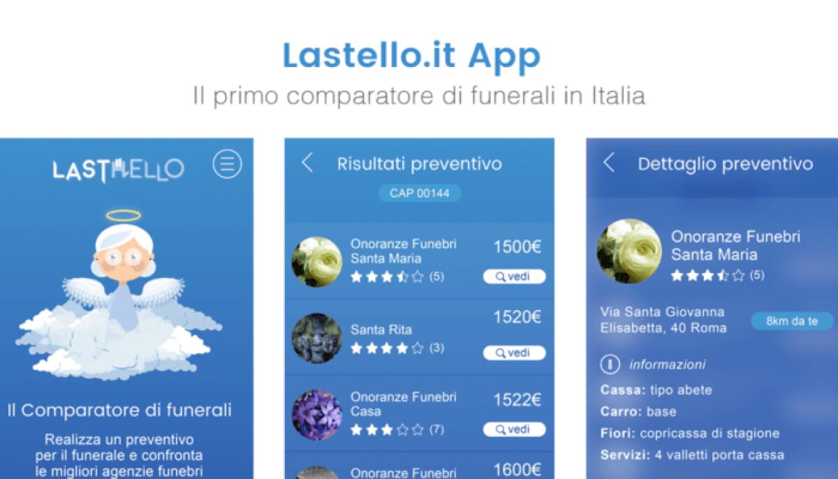 Lastello: l'app per il funerale! - 
