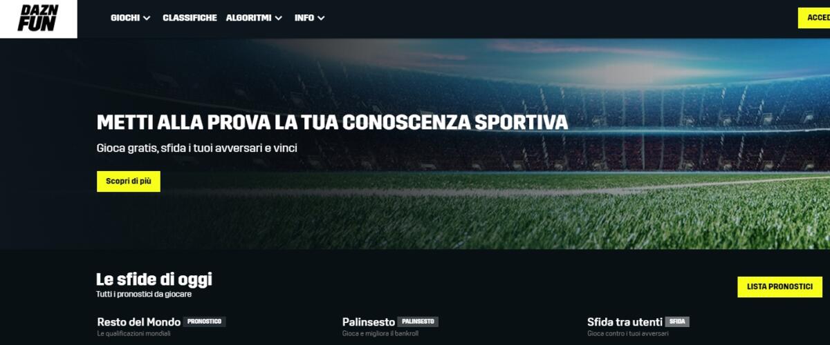 DAZN FUN Cosa è, Cosa si vince, Come funziona - 