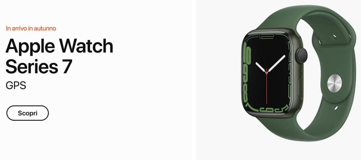 Apple Watch Series 7 in Pre-Ordine su Amazon | TUTTI i modelli - 