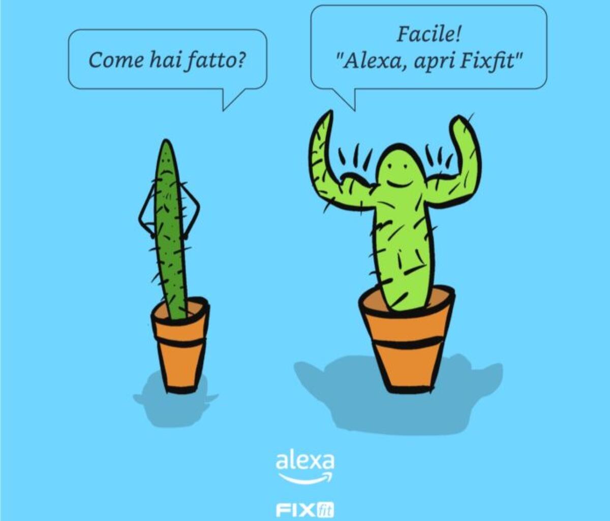 Come usare Alexa per allenarsi con la nuova Skill Fixfit - 